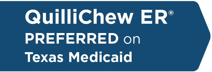 QuilliChew ER Preferred on Texas Medicaid