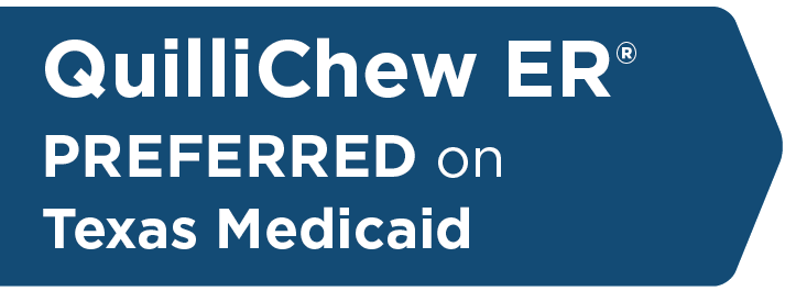 QuilliChew ER Preferred on Texas Medicaid